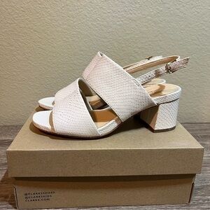Clarks Sandal heels